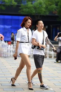 男生和女生叉叉中国的,青年力量，共筑中国梦-3